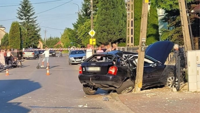 Za kierownicą nietrzeźwy 19-latek. Wiózł sześć osób, wszyscy w szpitalu