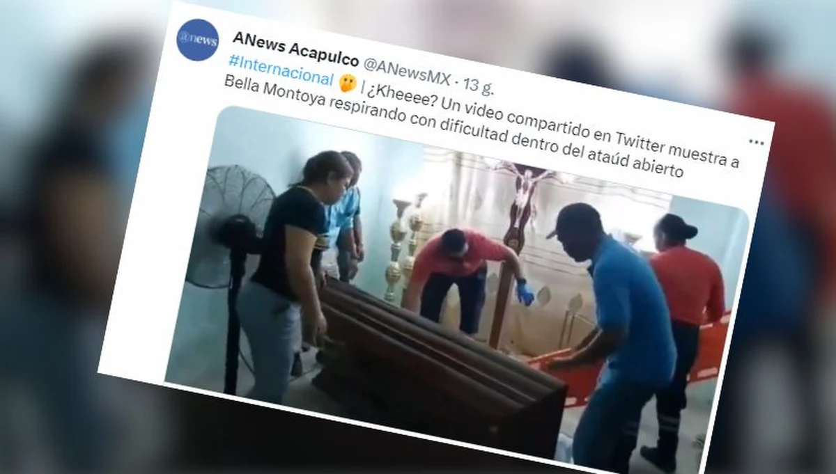 Uznana za zmarłą w miejscowym szpitalu 76-letnia kobieta z miasta Babahoyo w Ekwadorze ocknęła się po pięciu godzinach spędzonych w zamkniętej trumnie. Udało jej się zastukać w wieko. Dźwięk usłyszał syn Belli Montoyi i uwolnił matkę. Na nagraniu umieszczonym w internecie widać scenę otwierania trumny.