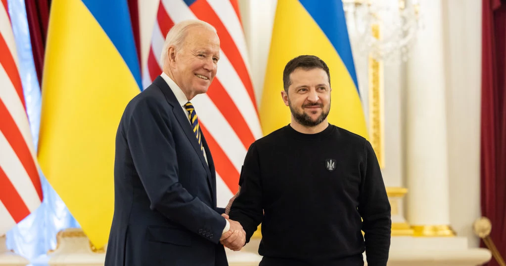 Joe Biden wierzy, że USA będą mieć środki, by wspierać Ukrainę tak długo jak trzeba będzie