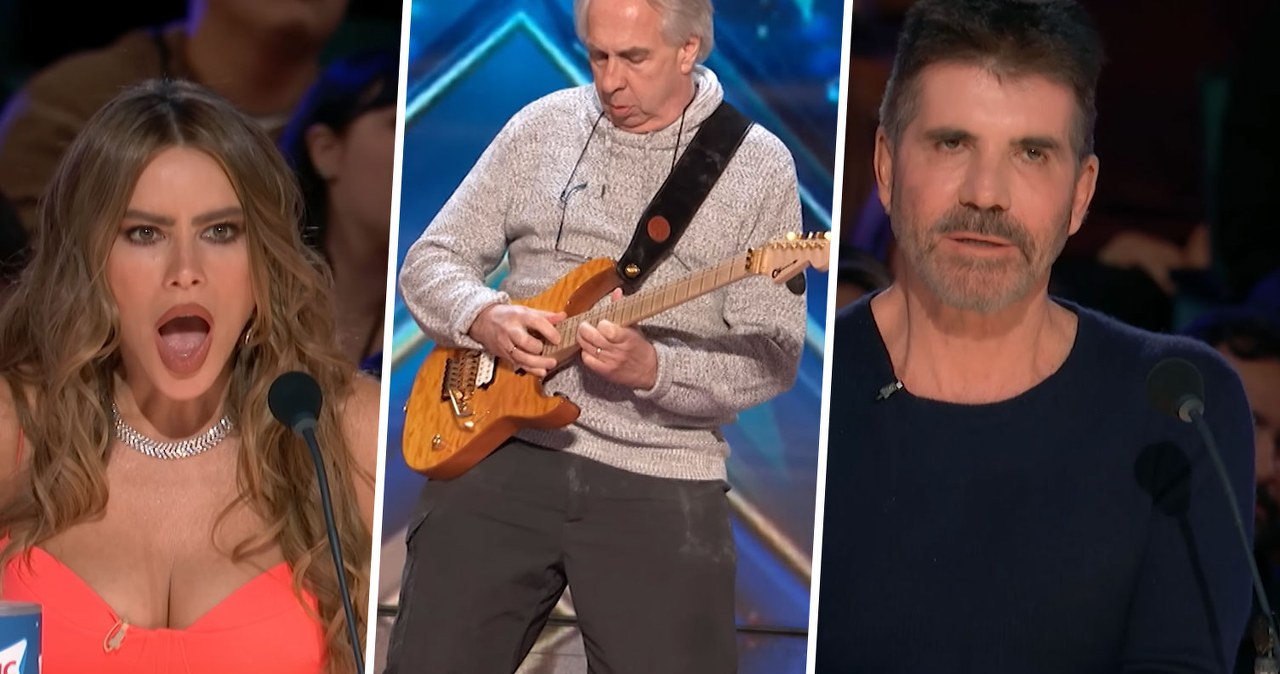 59-letni gitarzysta zaskakuje w Mam talent. Simon Cowell: "Nie