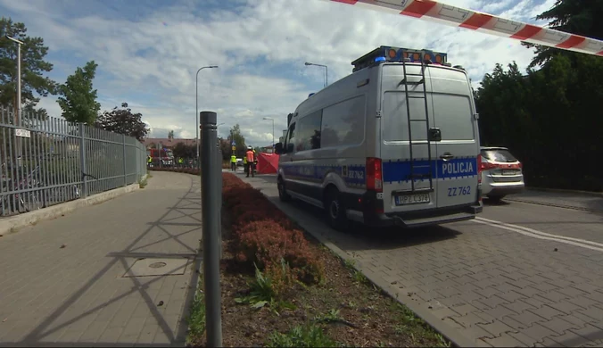 Śmiertelne potrącenie 12-latki przed szkołą. Kierowca autobusu zatrzymany