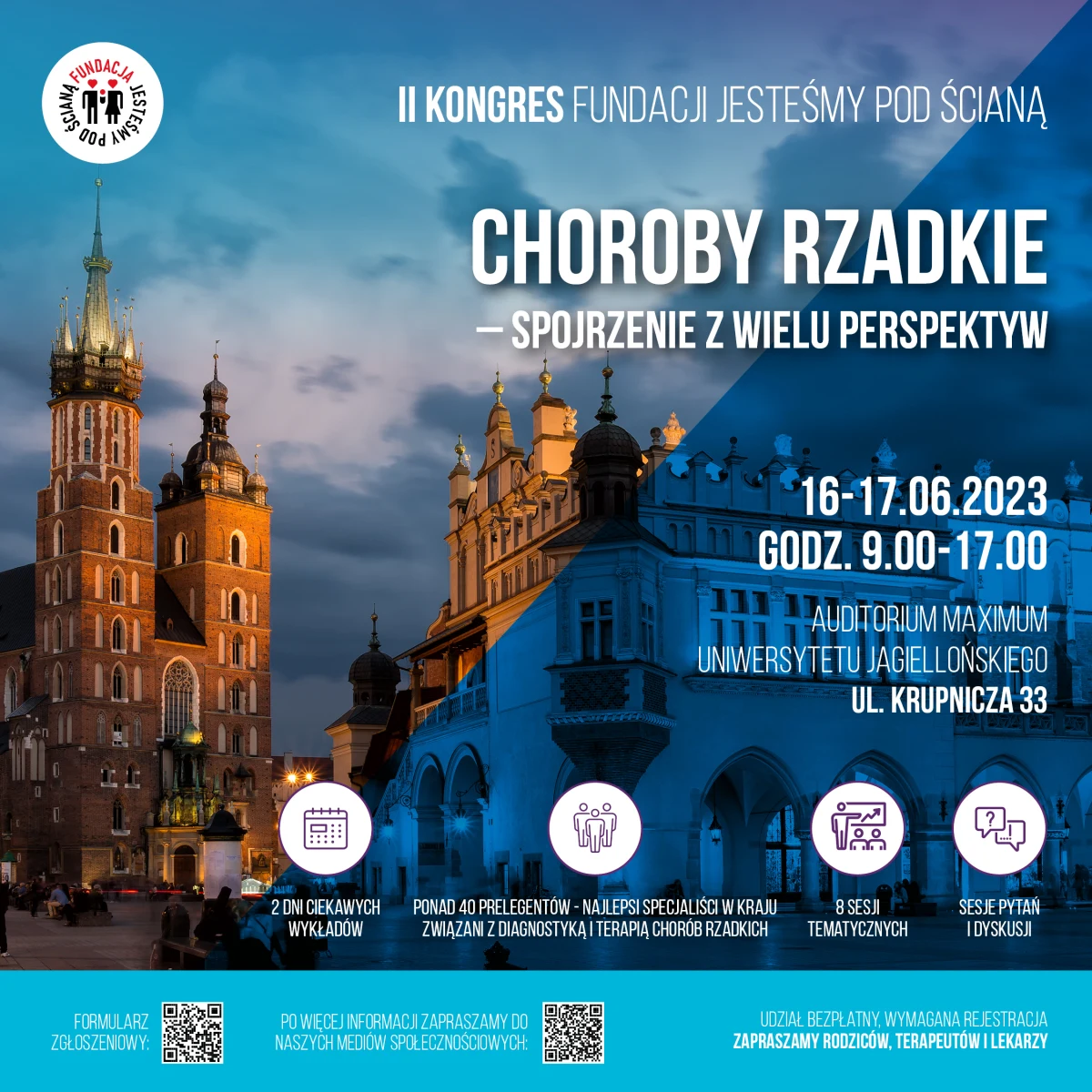 Rodzice dzieci cierpiących na choroby rzadkie po raz kolejny organizują wyjątkowy kongres medyczny. W ciągu dwóch dni w jednym miejscu zgromadzi się wielu wybitnych specjalistów i naukowców. Wszystko po to, by jeszcze szybciej i celniej stawiać diagnozy u tych najbardziej potrzebujących.