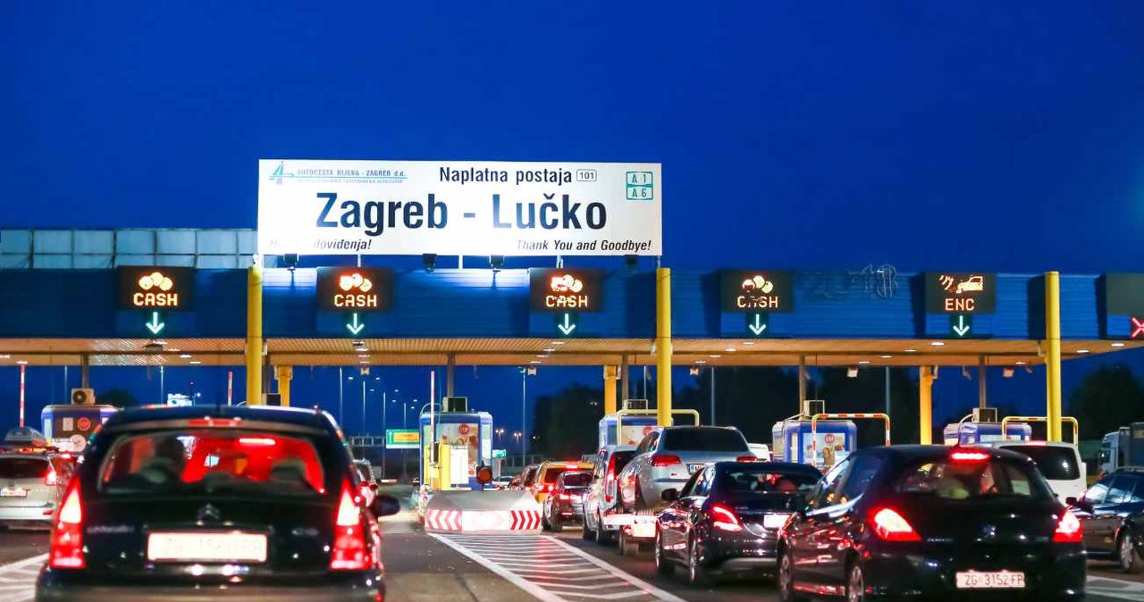Nowe zasady dla kierowców w Chorwacji. Do 3 tys. zł kary za brak opłaty