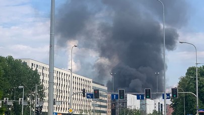 Pożar we Wrocławiu. Paliła się hala magazynowa
