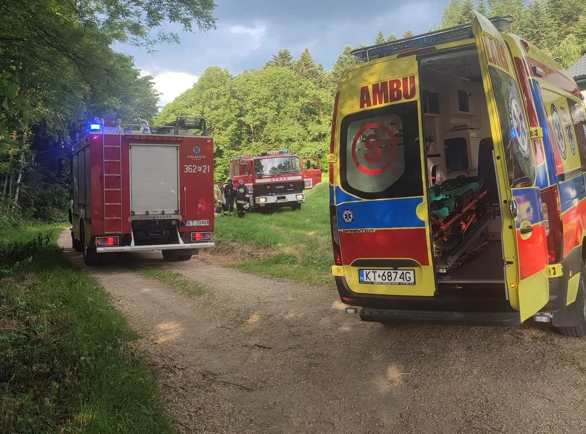 Wybuch w miejscowości Kąśna Dolna w gminie Ciężkowice w Małopolsce. Na miejsce wezwano Lotnicze Pogotowie Ratunkowego.