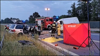 Tragedia w Dąbrowie Tarnowskiej. Trzy osoby zginęły w wypadku