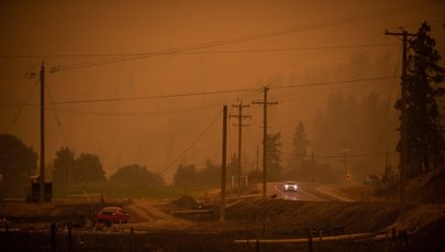 Do Polski dotarł pył z pożarów lasów w Kanadzie