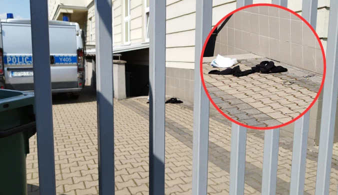 Zaatakował policjantów i uciekł sprzed budynku sądu w Piasecznie