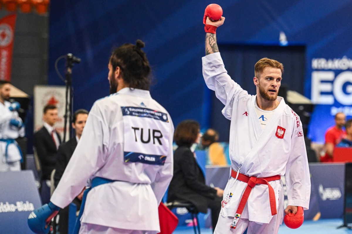 Karateka Miłosz Sabiecki zdobył w Bielsku-Białej brązowy medal Igrzysk Europejskich w kumite w kategorii 67 kg. Polak przegrał w półfinale z Azerem Turalem Aghalarzadą, który wywalczył złoty krążek.