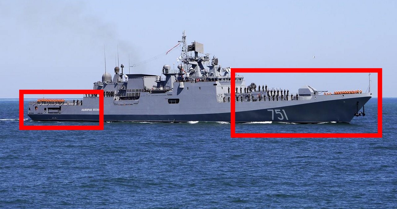 Rosyjska Flota Czarnomorska tak bardzo obawia się ataków nowych ukraińskich dronów, że dowództwo postanowiło spróbować w bardzo dziwny sposób ukryć okręty przed Siłami Zbrojnymi Ukrainy.