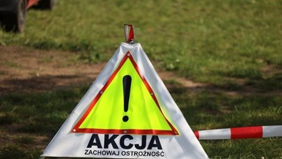 Wypadek awionetki na lotnisku koło Poznania