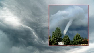 Zalążek trąby powietrznej obok Wrocławia