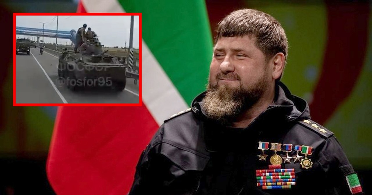 W mediach społecznościowych pojawiły się pierwsze filmy, na których widoczne są w okolicach Rostowa wozy opancerzone należące do bojowników Achmat, czyli czeczeńskiej armii Ramzana Kadyrowa.