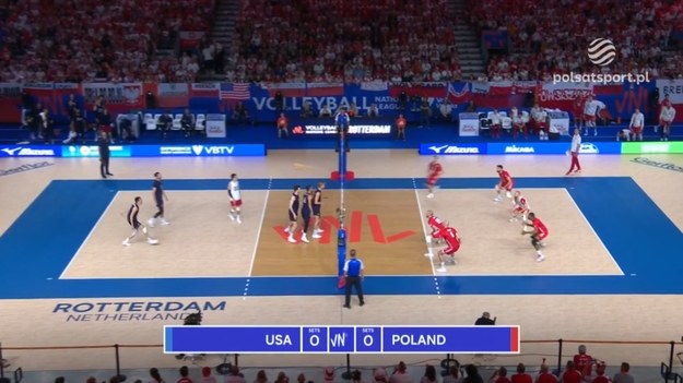 Skrót meczu Ligi Narodów siatkarzy 2023 Polska - USA 0:3 (22:25, 18:25, 19:25).

