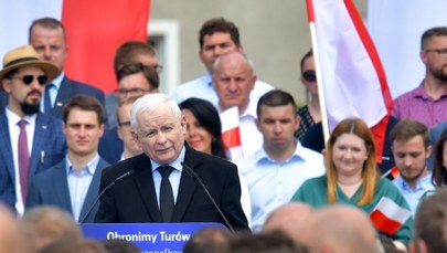 Wiec Zjednoczonej Prawicy w Bogatyni. "Polska musi pozostać suwerenna"