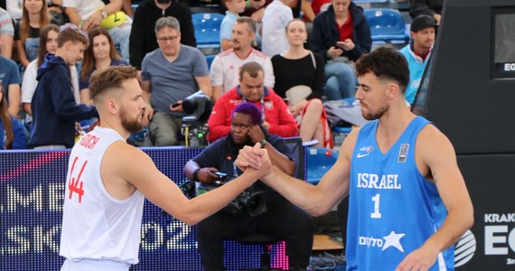 Polscy koszykarze 3x3 pokonali w ćwierćfinale Izrael 21:13 i awansowali do półfinału Igrzysk Europejskich Kraków-Małopolska 2023. Mecze o awans do finału rozpoczną się o godz. 19:20. Rywalami Polaków będą Litwini lub Łotysze.