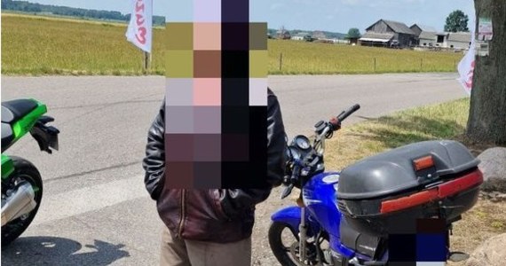 Motorowerzysta, który po pijanemu wjechał na trasę Mistrzostw Polski w Kolarstwie Szosowym w miejscowości Jazgarka, stanie przed sądem. Mężczyzna miał prawie 2 promile alkoholu w organizmie. 