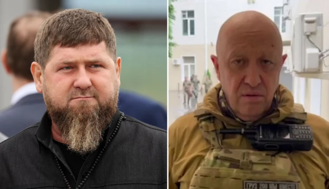 Bunt w Rosji. Kadyrow ostro o Prigożynie. "Pluć na miłość do ojczyzny"