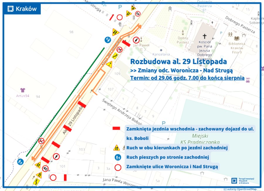 /Zarząd Inwestycji Miejskich w Krakowie /