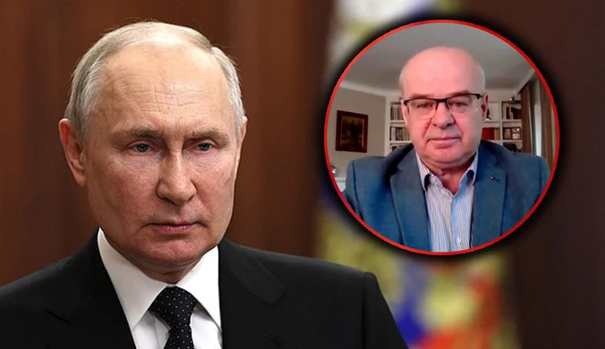 Gen. Skrzypczak: Pozycja Putina jest zagrożona. Są szanse, że odda władzę