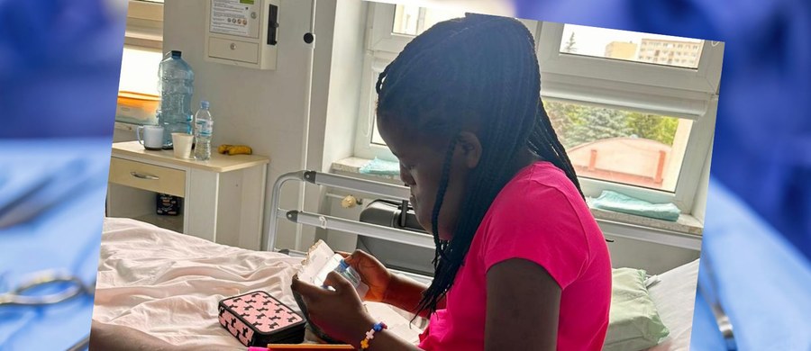 Sukcesem zakończyła się operacja 15-letniej Cristiny z Angoli, której lekarze ze szpitala dziecięcego w Olsztynie usunęli ogromnego guza żuchwy.