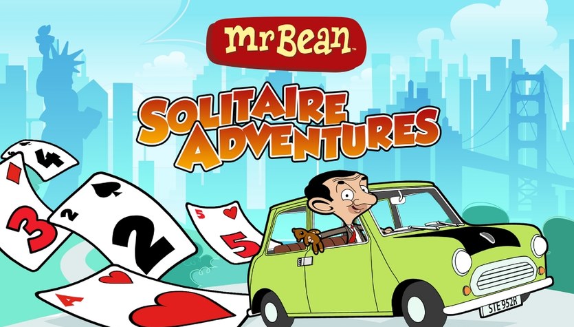 Gra online za darmo Pasjans Mr Bean - Solitaire Adventures to zabawna odmiana klasycznego Pasjansa. Dołącz do Jasia Fasoli w jego podróży po Stanach Zjednoczonych i poczuj atmosferę miast takich jak Nowy Jork, Honolulu, San Francisco, Nowy Orlean i wiele innych!