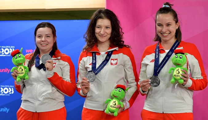 Polska z kolejnym medalem igrzysk europejskich. "Sreberka" uratowały dzień