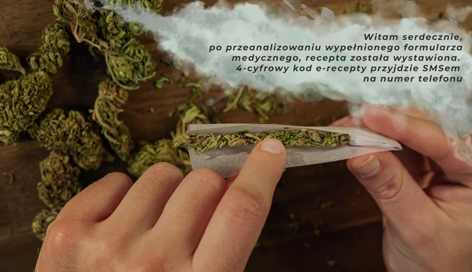 Medyczna marihuana na wyciągnięcie ręki. "Wpisałam, że boli mnie głowa i wystarczyło"