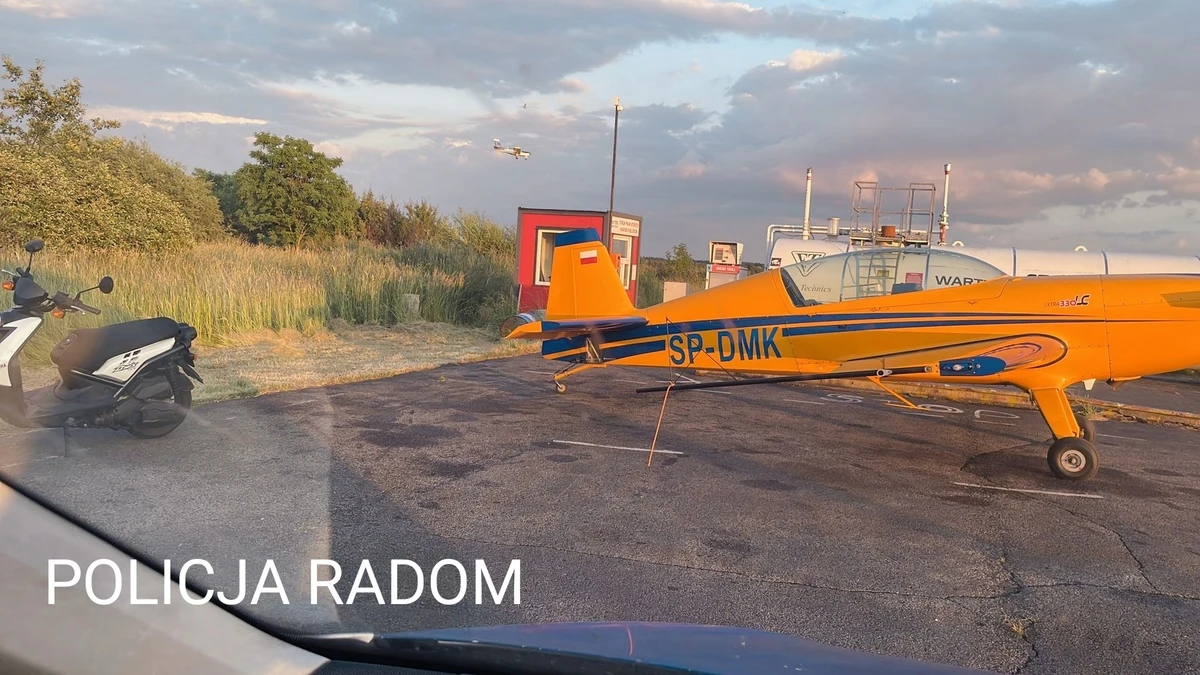 59-latka wjechała skuterem w samolot stojący na płycie lotniska Aeroklubu Radomskiego. Nikomu nic się nie stało, ale spora część kadłuba maszyny została uszkodzona, a jednoślad nie miał ubezpieczenia OC – poinformowała w piątek sierż. szt. Dorota Wiatr-Kurzawa z radomskiej policji.