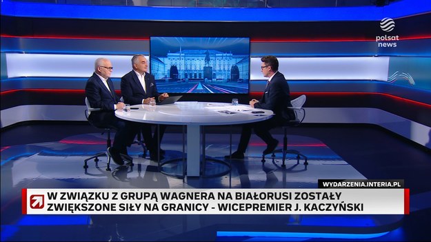 - Dzisiaj wojsko polskie może sobie skutecznie z takimi oddziałami poradzić - powiedział były premier Waldemar Pawlak w programie "Prezydenci i Premierzy", odnosząc się do możliwego pojawienia się Grupy Wagnera na terenie Białorusi.
