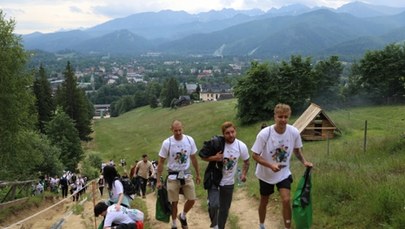 "Czyste Tatry": Ze szlaków zebrano 330 kg śmieci