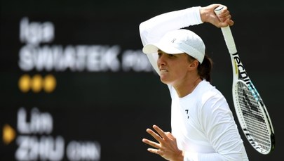 Wimbledon 2023. Iga Świątek pokonała Lin Zhu w pierwszej rundzie turnieju