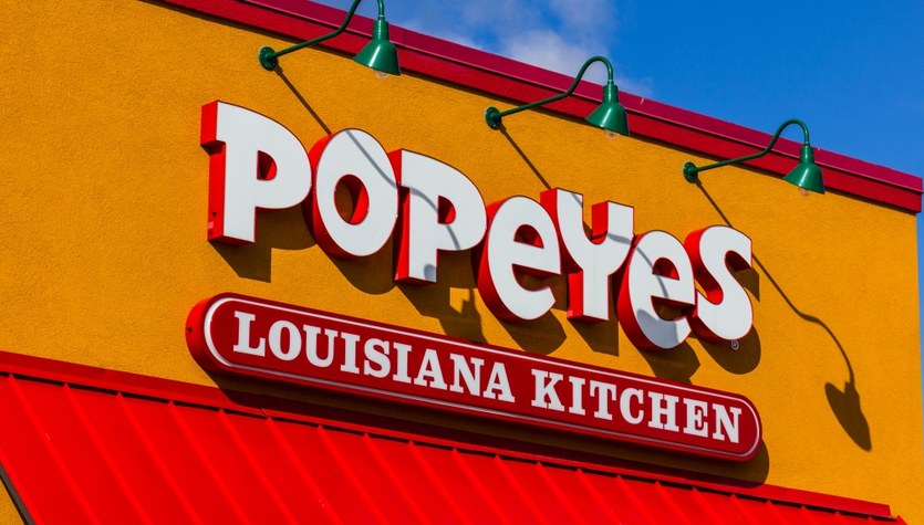 Popeyes comienza esta semana.  Debutará en tres ciudades