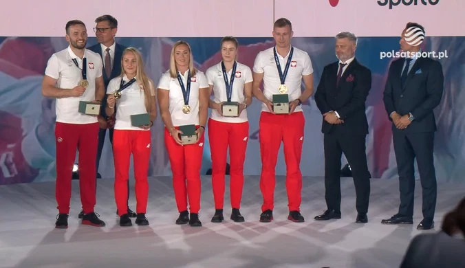 Wręczenie nagród złotym medalistom Igrzysk Europejskich