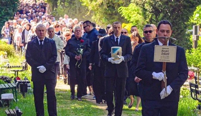 Pogrzeb Kacpra Tekielego w Gdańsku. Przejmujące słowa jego żony Justyny Kowalczyk