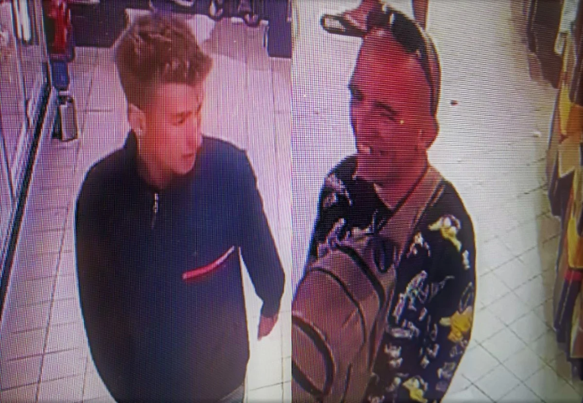 W nocy z wtorku na środę w Darłowie przy ul. Conrada dwóch mężczyzn zaatakowało 67-latka kradnąc mu telefon, złoty łańcuszek z krzyżykiem oraz portfel z dokumentami, kartą bankomatową i gotówką. Policja poszukuje sprawców i publikuje ich wizerunki.