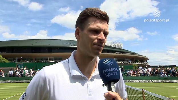 Hubert Hurkacz zabrał głos po swoim awansie do trzeciej rundy Wimbledonu.

