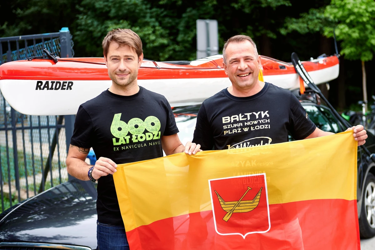 Powrót znad morskiej krańcówki w Dziwnowie do Łodzi. Tak przedstawia się plan wyprawy kajakowej łodzianina, który pokona około 800 km drogą wodną, aby wrócić na 600. urodziny miasta.