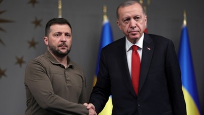 Zełenski przybył do Turcji na spotkanie z Erdoganem [ZAPIS RELACJI]