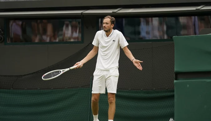 Sensacja w ćwierćfinale Wimbledonu była o krok! Miedwiediew uciekł spod topora