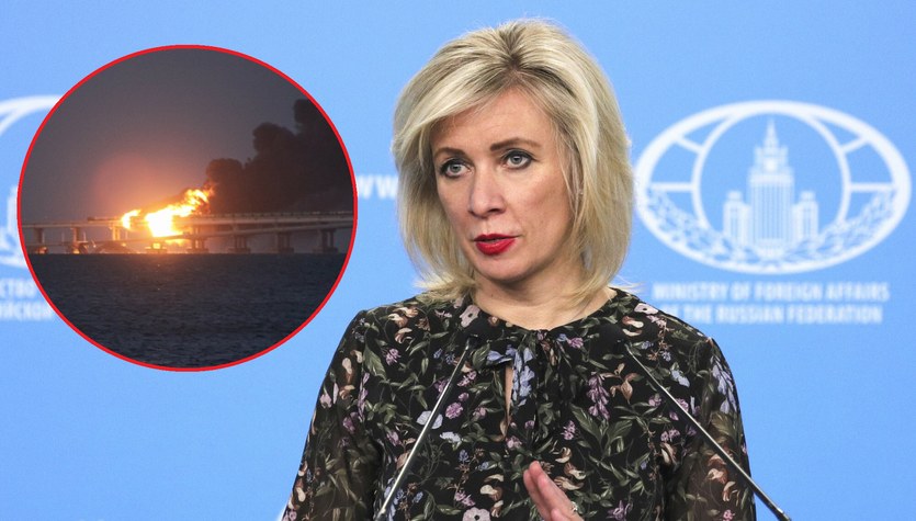 Ukraina miała przyznać się do wybuchu na moście Krymskim. Jest reakcja Rosji