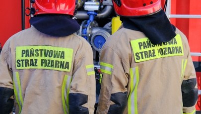 Wielkopolskie: Pożar na placu zabaw na terenie szkoły