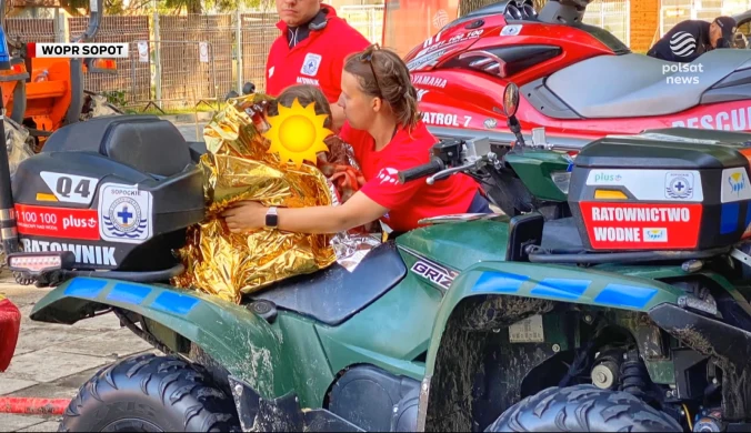 "Wydarzenia": Zaskakujący finał poszukiwań 8-latki na plaży w Sopocie