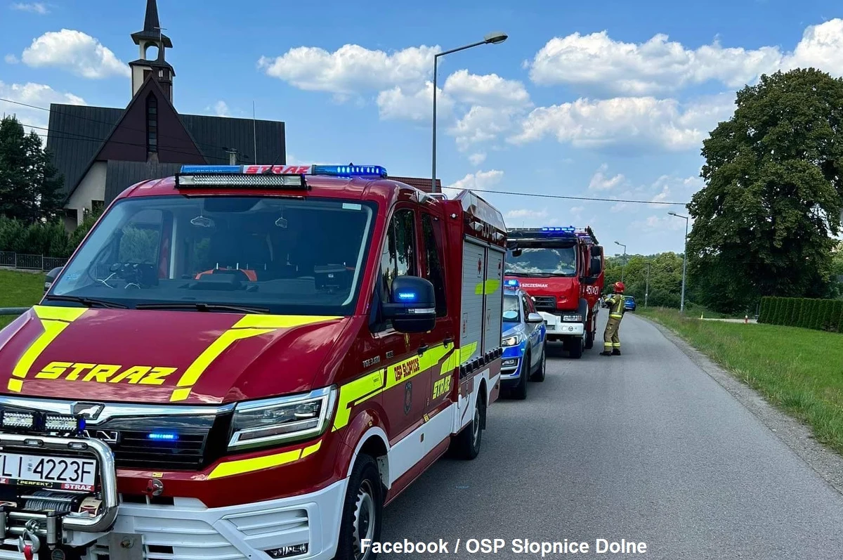 88-letnia kobieta zginęła w wyniku potrącenia przez samochód w Słopnicach w Małopolskiem. Pojazdem kierowała 18-latka.