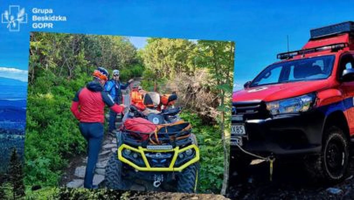 Turyści korzystają z pięknej pogody w Beskidach i licznie wybierają się na górskie wędrówki. Ratownicy beskidzkiego GOPR-u uczulają, że nawet latem należy właściwie przygotować się do wyjścia na szlak. Od początku wakacji z pomocy ratowników skorzystało 59 osób.
