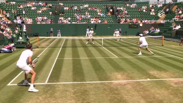 Skrót meczu Wimbledonu M. Granollers/H. Zeballos - R. Galloway/L. Harris.

