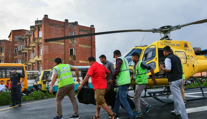 Katastrofa śmigłowca w Nepalu. Zginęło sześć osób