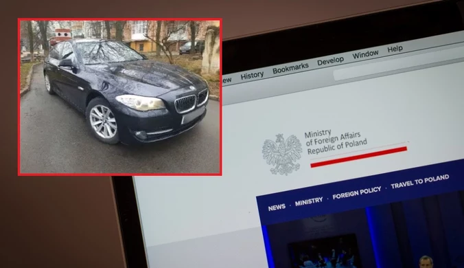 "Zdumiewająca" akcja szpiegów Kremla. Wykorzystali bmw polskiego dyplomaty