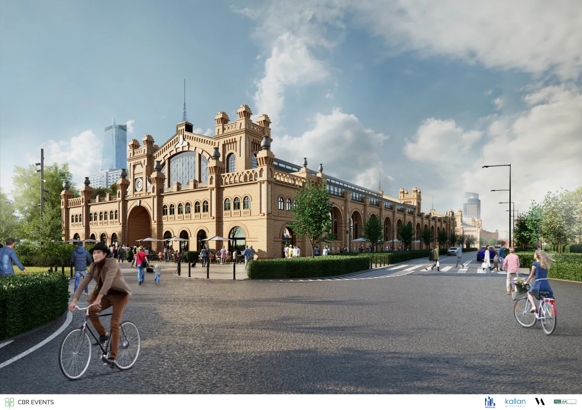 Bokserski ring i teatralna scena. Tak po remoncie wyglądać może wnętrze Hali Gwardii w Warszawie, czyli jednego z najpopularniejszych miejsc handlowych wśród mieszkańców stolicy. 