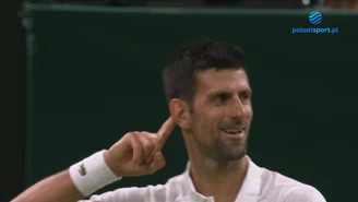 Droga Novak Djokovica do półfinału Wimbledonu. WIDEO